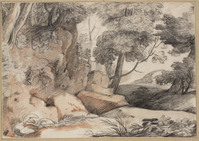L 061
          <br/>
          Landschap met rotsen
          <br/>
          <em>Lorrain, Claude (1604/5-1682)</em>